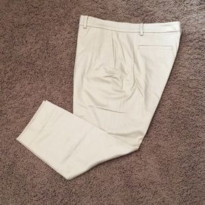 Ralph Lauren Elastic Khaki Ankle Pants - 14P